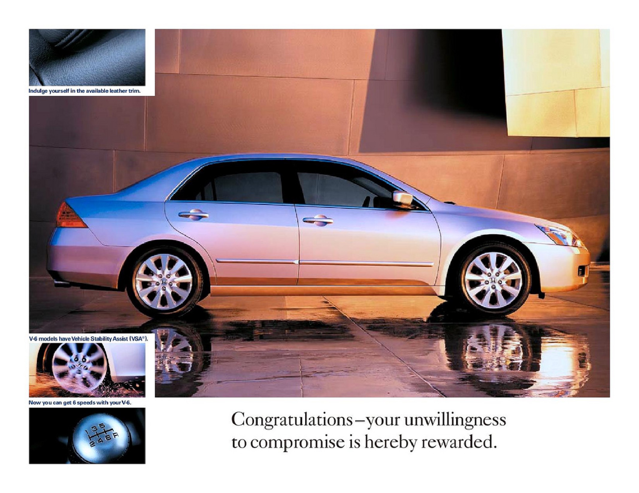 2006 Honda Accord Brochure Page 4